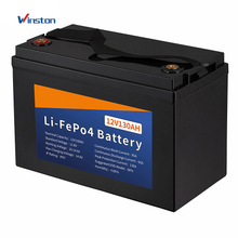 12V 130AH 1.66KWH LiFePO4 Li-Ion Storage Lithium Ion Battery