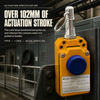 Industrial Conveyor Pull Cord Switch Safety Emergency Stop Rope Switch IP65 Cord Pull Switches AC15 240V/3A Electrical