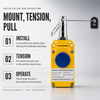 Industrial Conveyor Pull Cord Switch Safety Emergency Stop Rope Switch IP65 Cord Pull Switches AC15 240V/3A Electrical