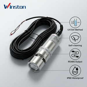 High Accuracy Self-cleaning UV254 COD Sensor RS485 Modbus RTU Maintenance-free Online Water Quality Monitoring Probe