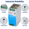 240W 24V 10A DIN Rail Switching Power Supply AC DC Industrial SMPS CE for PLC Automation Control
