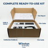 Winston Digital Ammonium Sensor NH4-N Meter with Auto Cleaning Brush for Surface Water Monitoring System