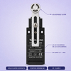 Metal Roller Limit Switches IP66 Adjustable Lever for Industrial Machine Guard SystemsLIMIT