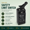 Vertical Cantilever Roller Lever Limit Switches IP66 Waterproof for Overhead Crane Conveyor Elevator Control
