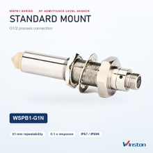 Liquid Level Sensor WSPB1-G1N Stainless Steel Water Level Switch G1/2 for Water Tank Level Detection IP69K