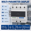 Dual Power Automatic Transfer Switch ATS MCU Control 1-63A AC220V 50/60Hz DIN Rail Mount Changeover Switch